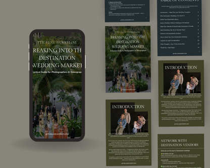 How to Book and Price Destination Weddings BUNDLED