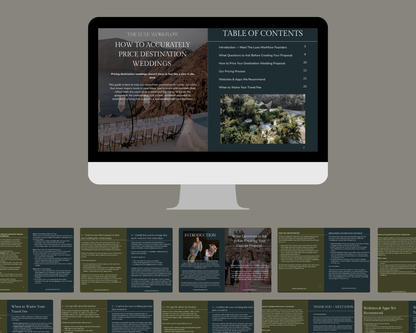 How to Accurately Price Destination Weddings Guide